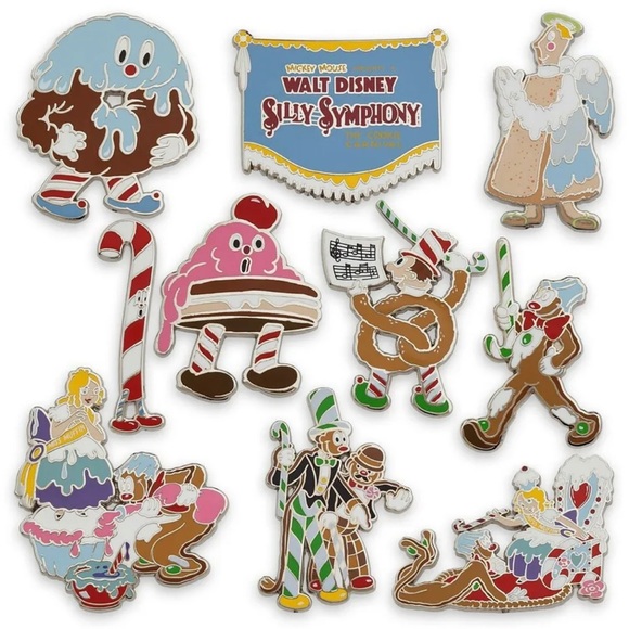 Silly Symphony Pin Set: The Cookie Carnival – Limited Edition - Picture 2 of 3